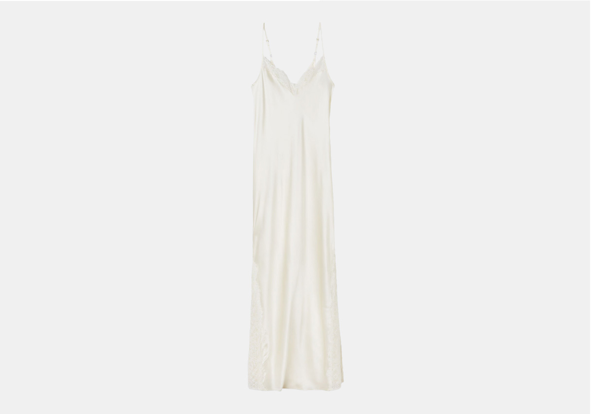 Vestido de noite em seda, € 129,90, Intimissimi.